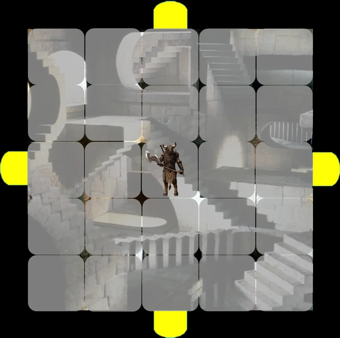 Front of the Labyrinth tile