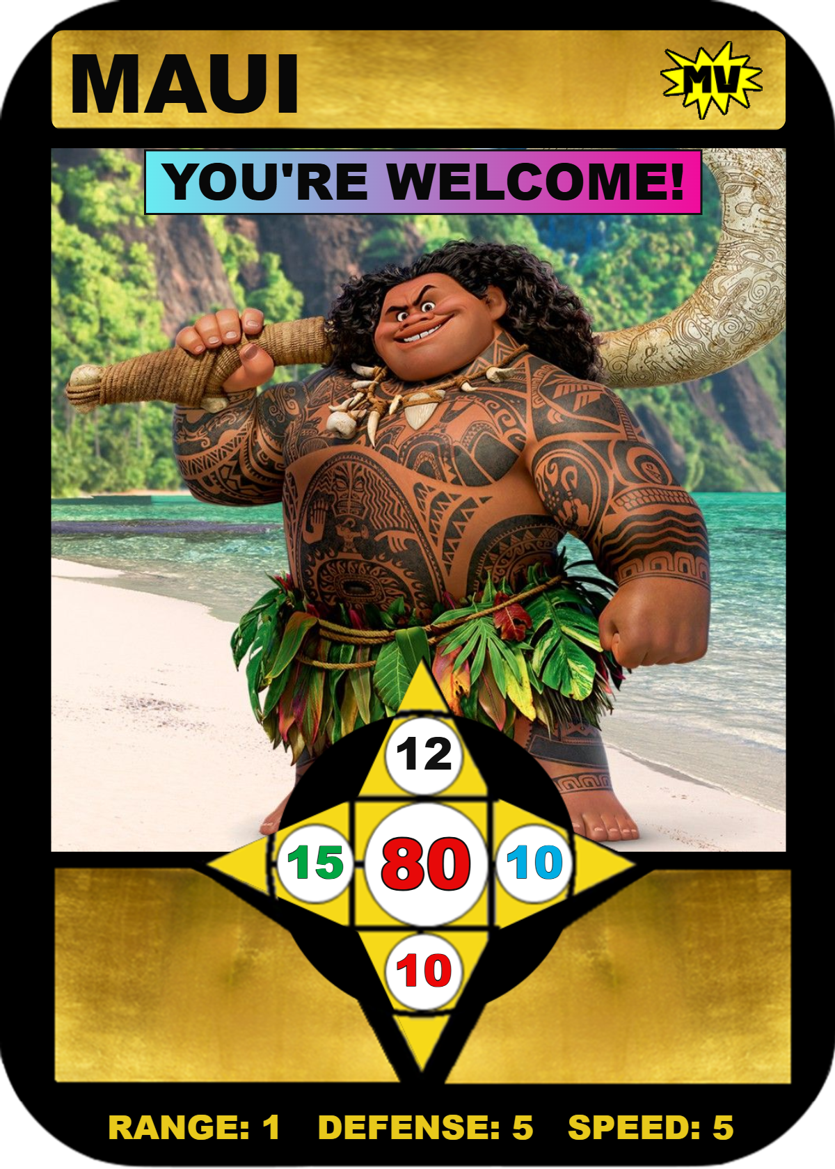 Maui character preview