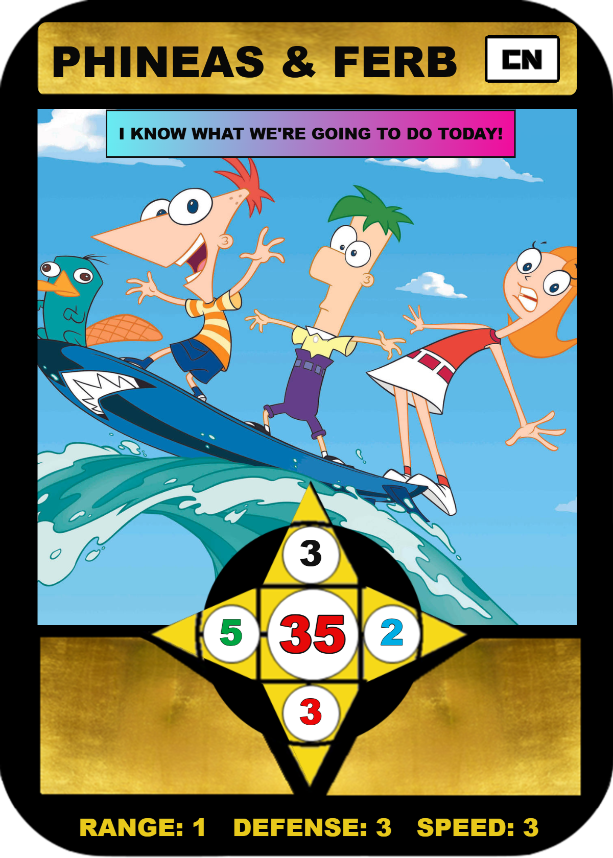 Phineas & Ferb character preview
