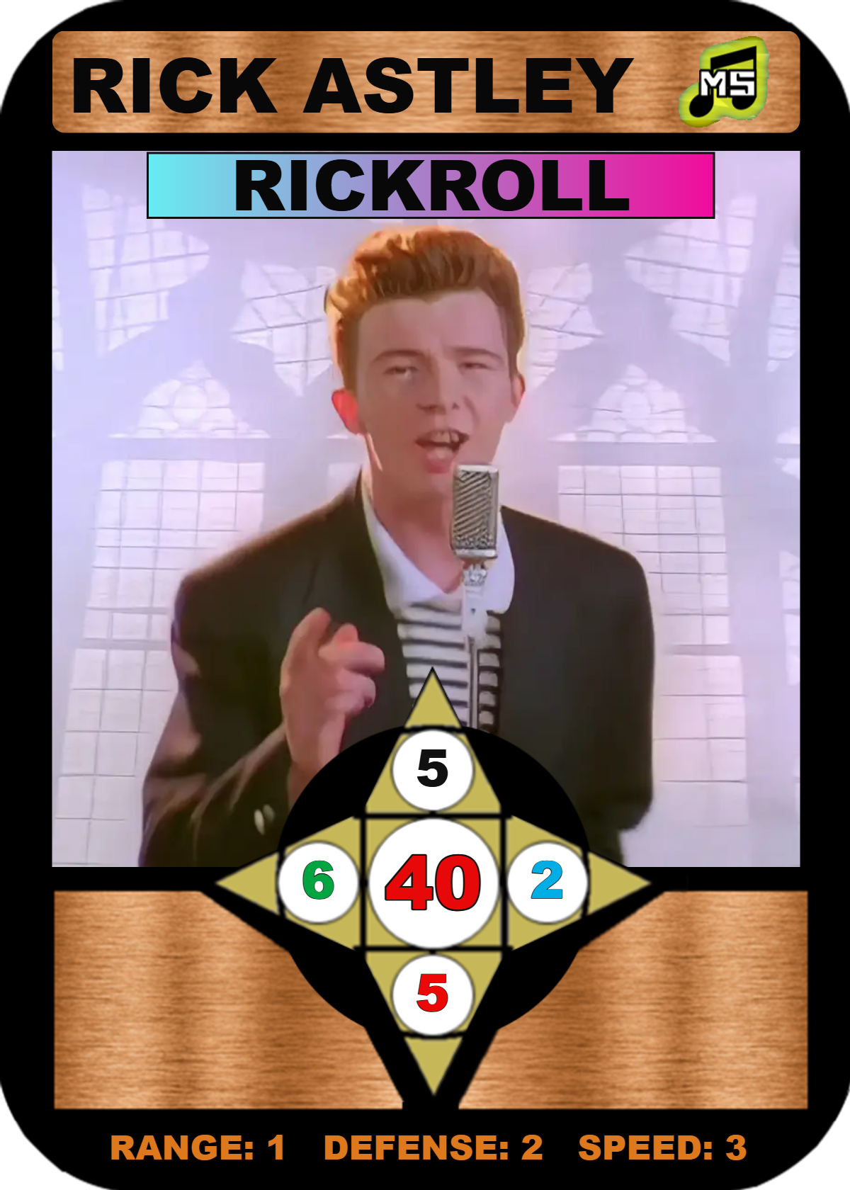 Rick Astley character preview