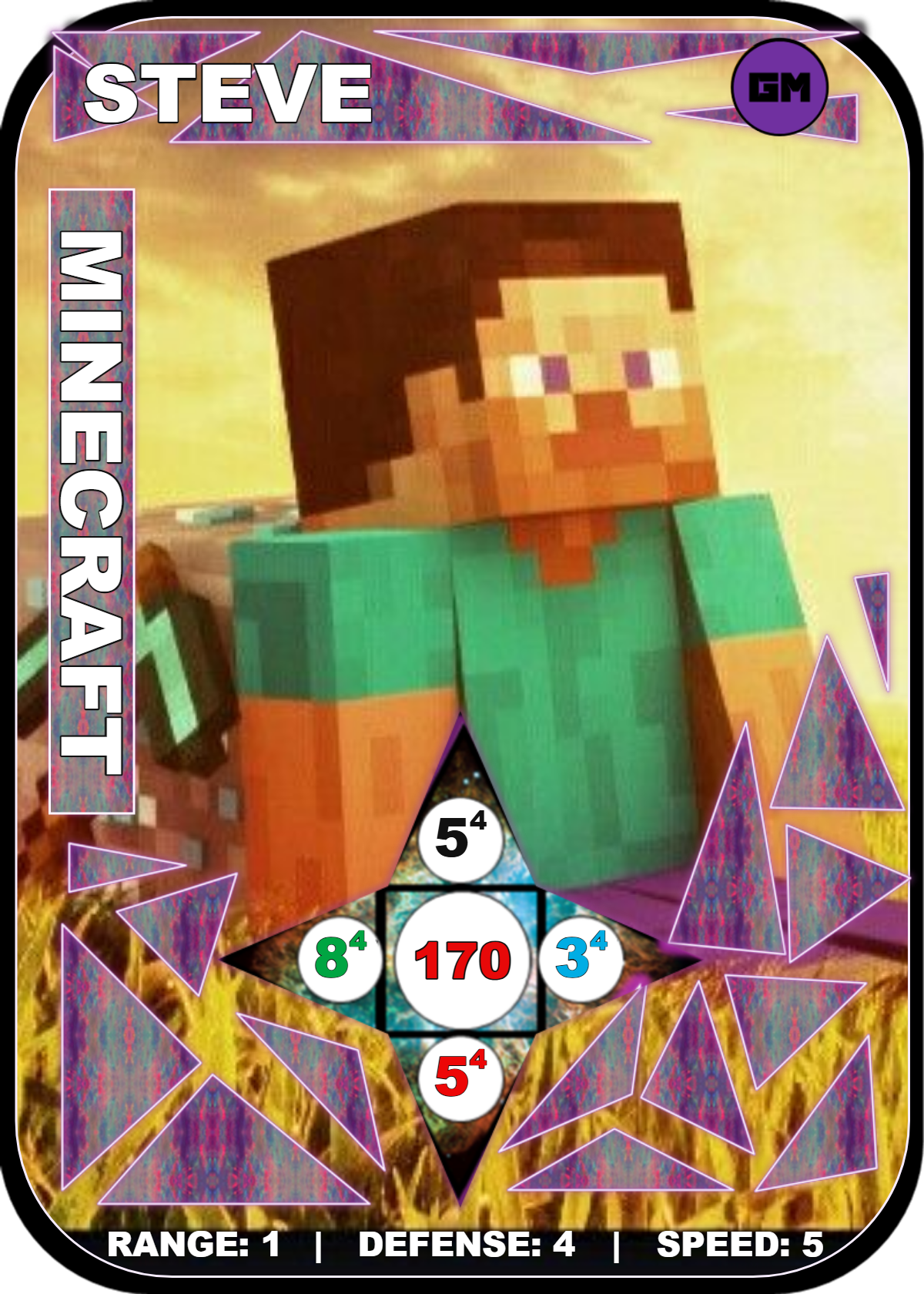 Steve character preview