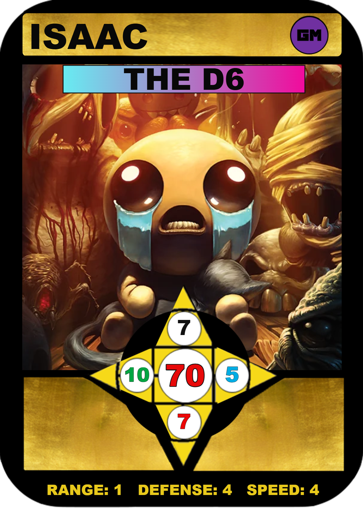Isaac character preview